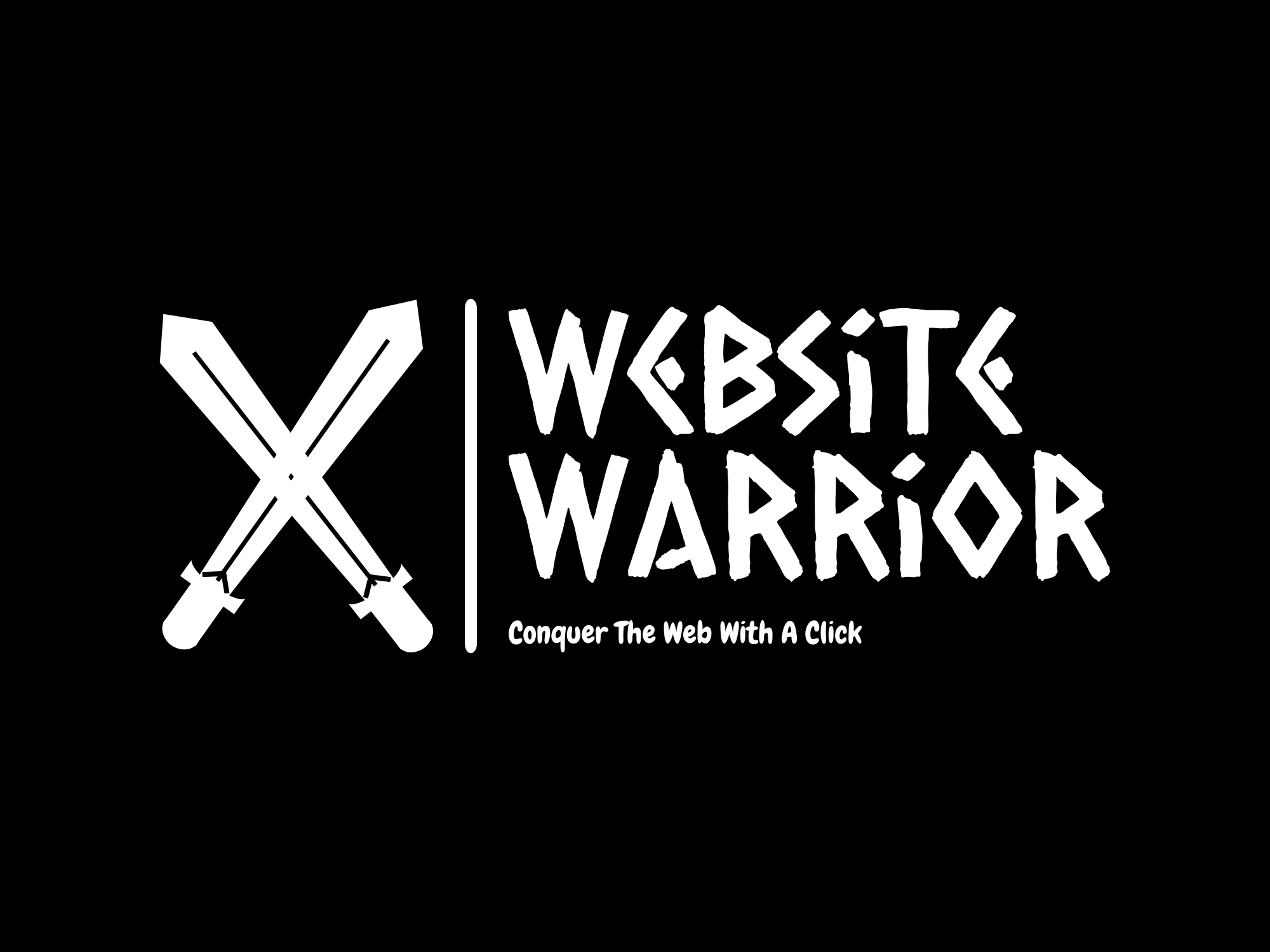 The Website Warriors Logo in White